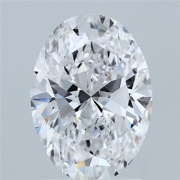 2.07ct Oval D VS1 Lab Created Diamond