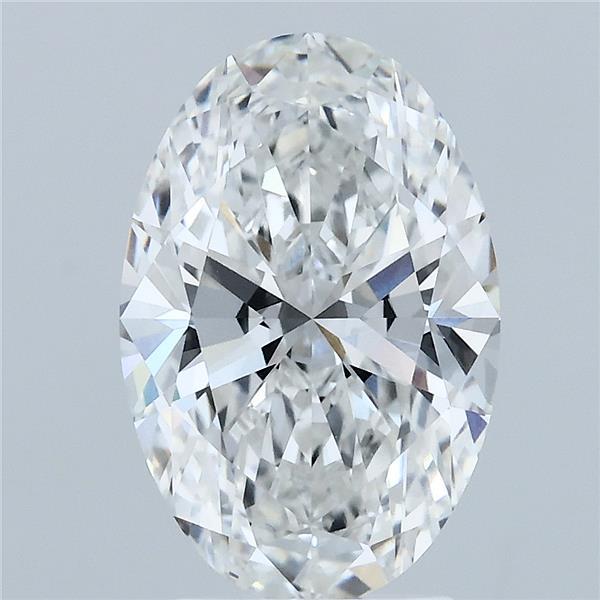 3.07ct Oval E VVS2 Lab Created Diamond