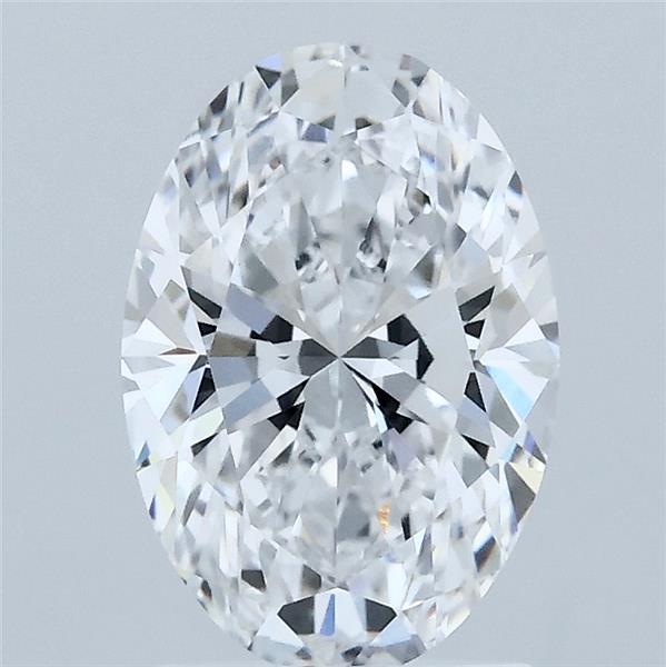 1.75ct Oval D VVS2 Lab Created Diamond