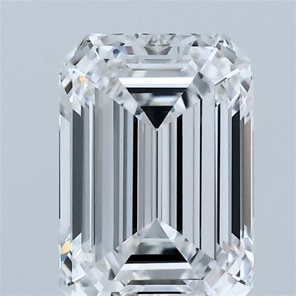 1.59ct Emerald D VVS2 Lab Created Diamond