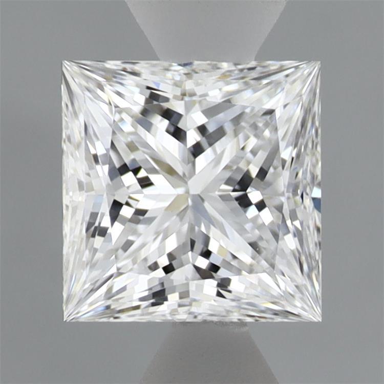 1.09ct Princess D VVS2 Lab Created Diamond