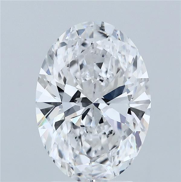 3.02ct Oval D VVS1 Lab Created Diamond