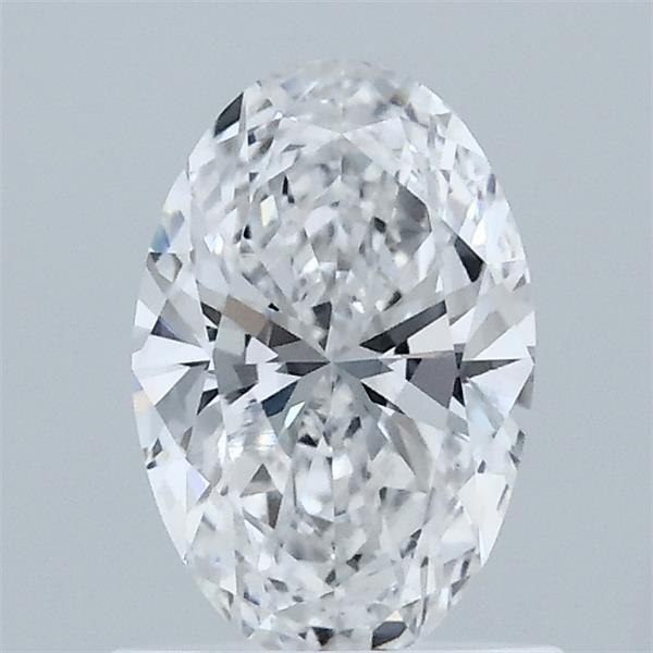 0.83ct Oval D VVS2 Lab Created Diamond