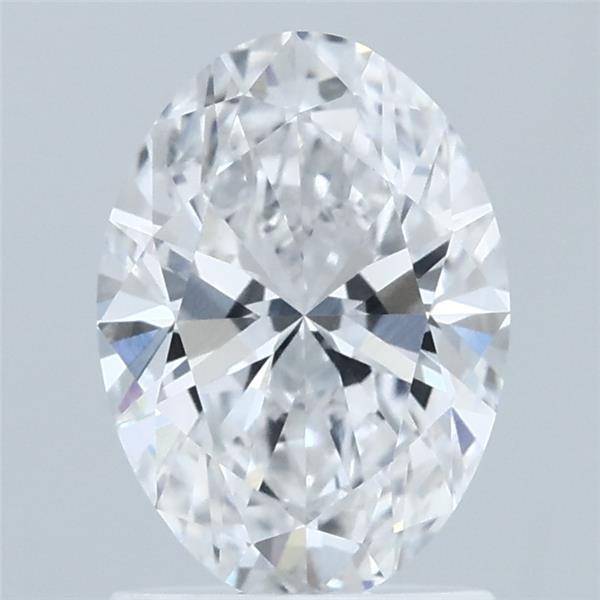 1.38ct Oval D VVS2 Lab Created Diamond