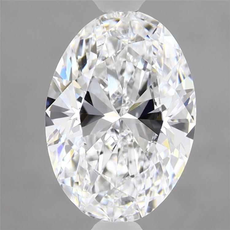 2.07ct Oval D VVS2 Lab Created Diamond
