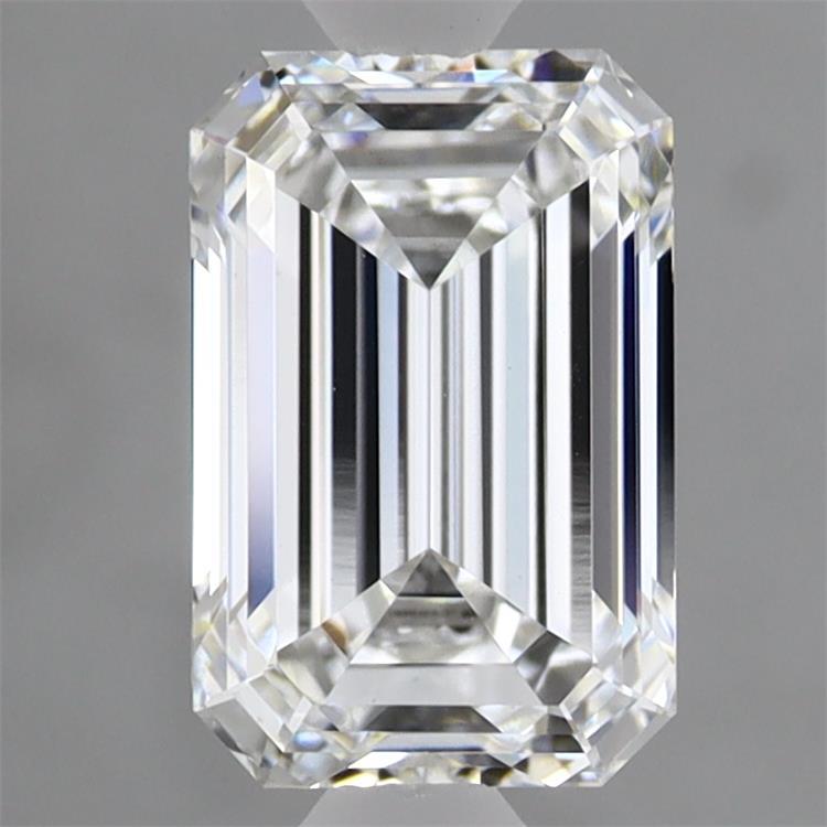 1.69ct Emerald E VVS2 Lab Created Diamond