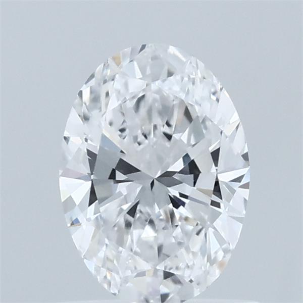 0.84ct Oval D VVS2 Lab Created Diamond