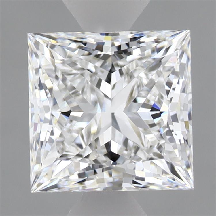 1.84ct Princess D VVS2 Lab Created Diamond