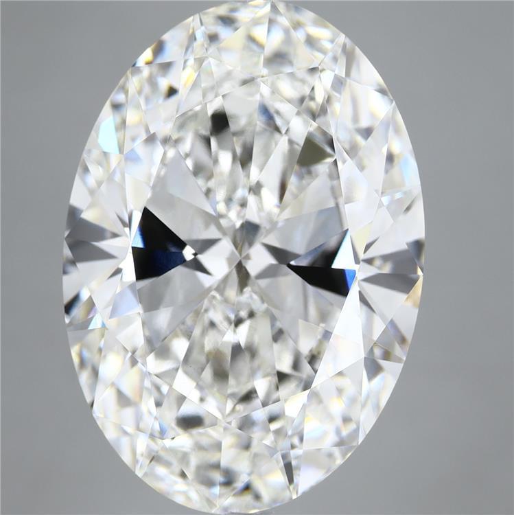 13.99ct Oval E VVS2 Lab Created Diamond