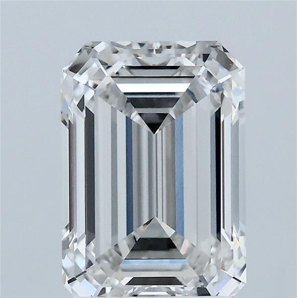 2ct Emerald F VVS2 Lab Created Diamond