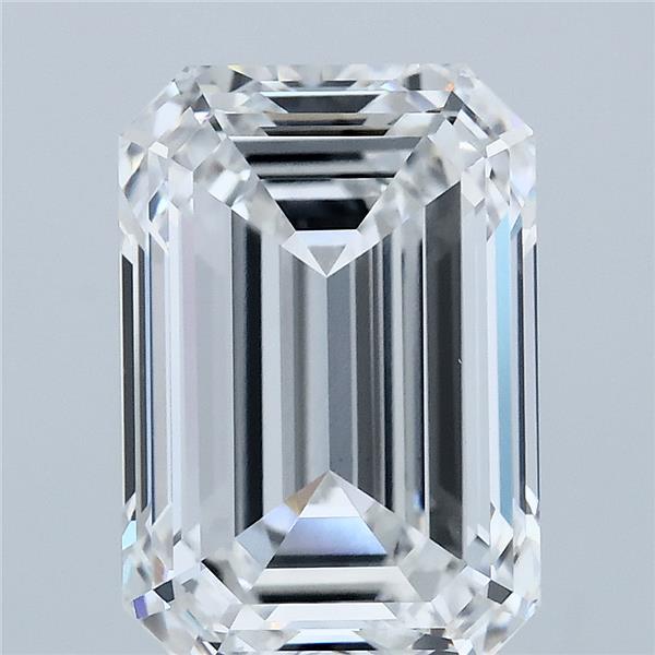 5.03ct Emerald E VVS2 Lab Created Diamond