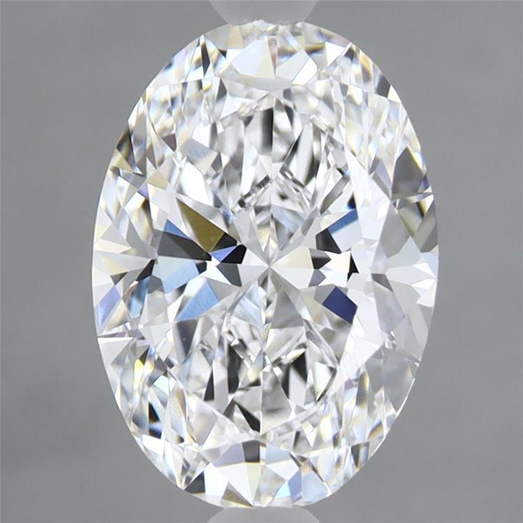 2.07ct Oval D VVS2 Lab Created Diamond