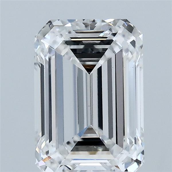 2ct Emerald D VS2 Lab Created Diamond