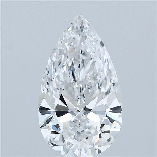 1.02ct Pear D VVS2 Lab Created Diamond
