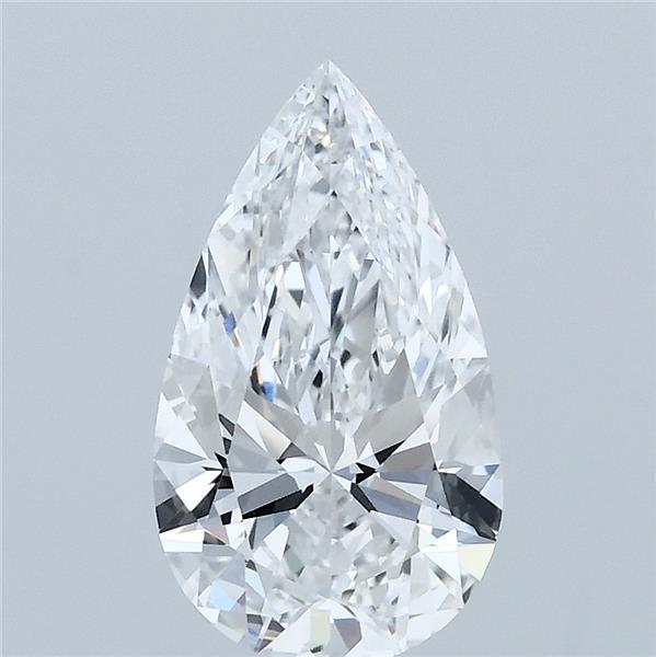 1.56ct Pear D VVS2 Lab Created Diamond