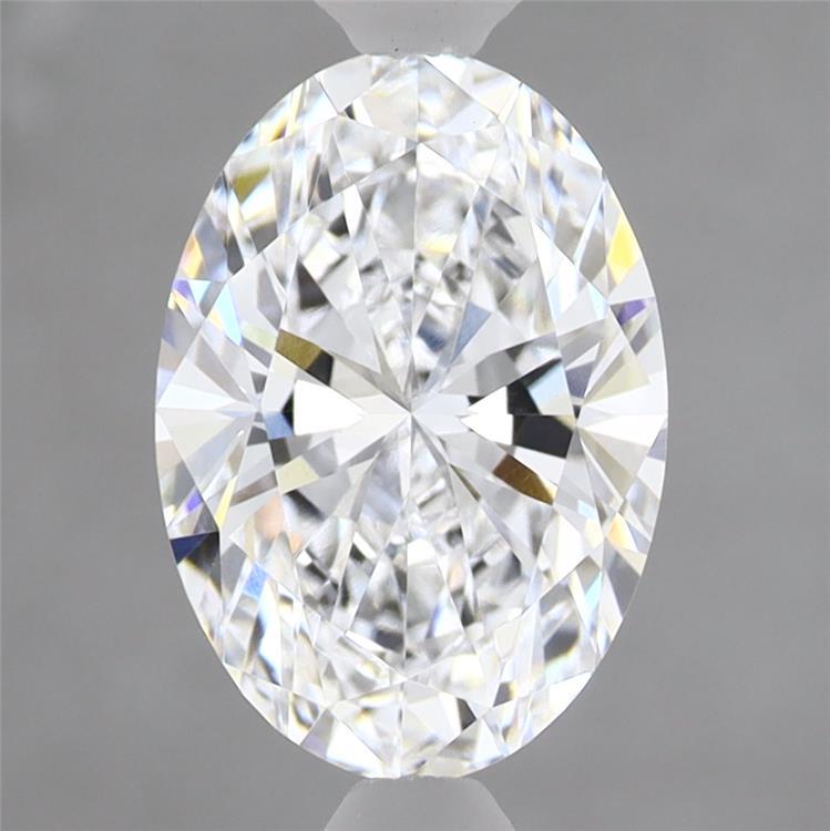 2.06ct Oval D VVS2 Lab Created Diamond