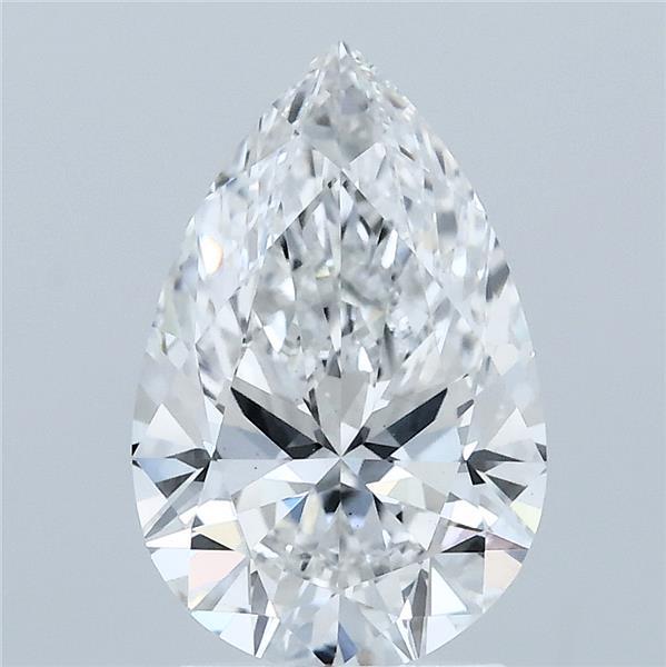 2.22ct Pear E VS1 Lab Created Diamond