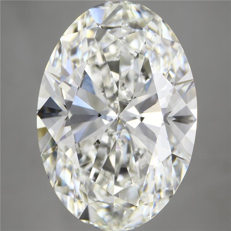 12.08ct Oval F VVS2 Lab Created Diamond