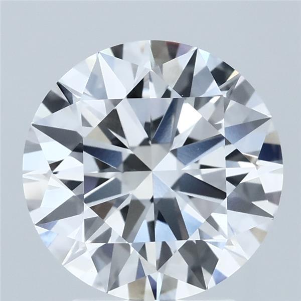 3.02ct Round E VVS2 Lab Created Diamond