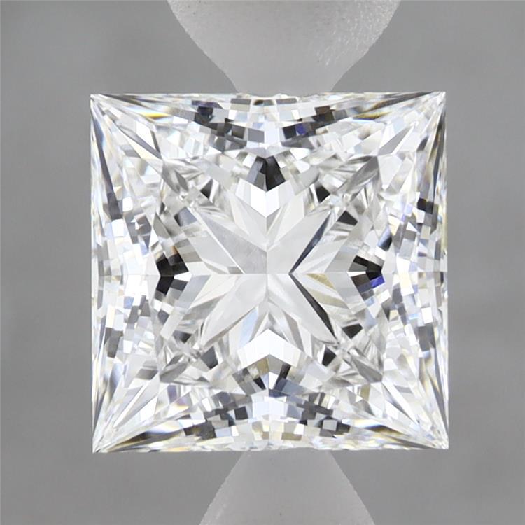 2.59ct Princess E VVS2 Lab Created Diamond