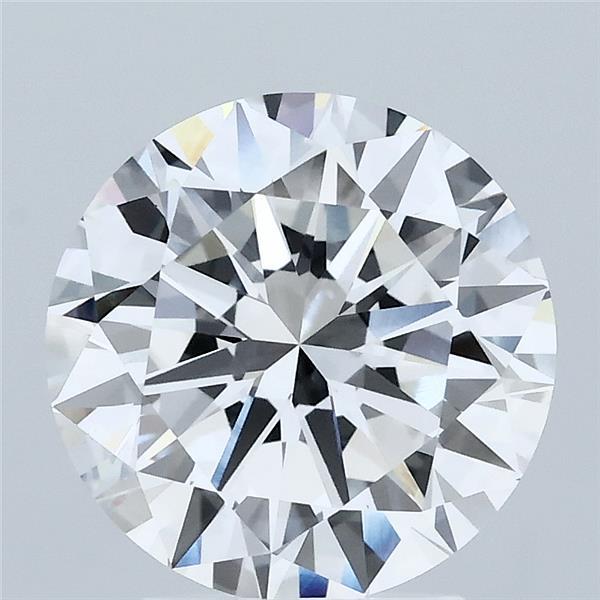 2.99ct Round E VVS2 Lab Created Diamond