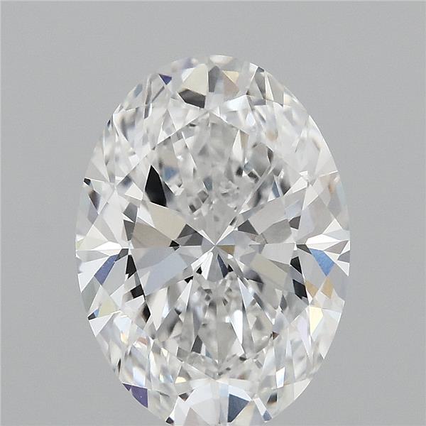 3.03ct Oval D VVS2 Lab Created Diamond