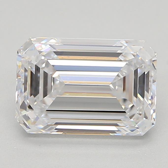 1.02ct Emerald E IF Lab Created Diamond