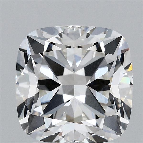 3.2ct Cushion FANCY INTENSE PINK VS1 Lab Created Diamond