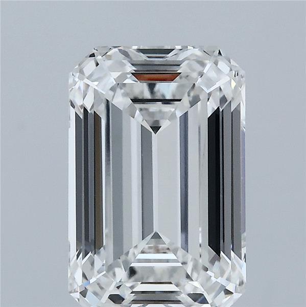 3ct Emerald E VVS2 Lab Created Diamond