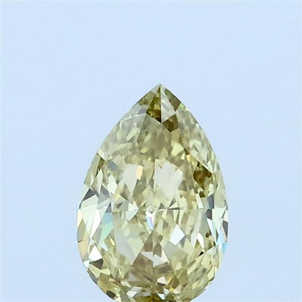 0.5ct Pear FANCY YELLOW VS2 Lab Created Diamond