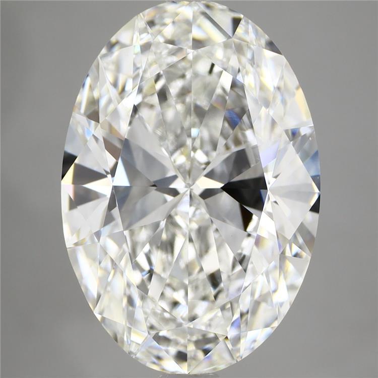 7.09ct Oval E VVS2 Lab Created Diamond