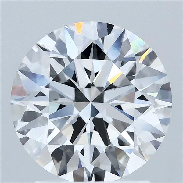2.1ct Round E VVS2 Lab Created Diamond