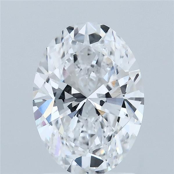 2ct Oval D VS1 Lab Created Diamond