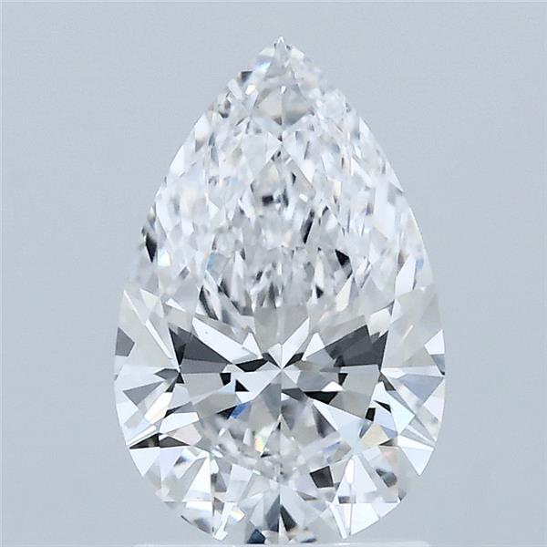 1.58ct Pear D VS1 Lab Created Diamond