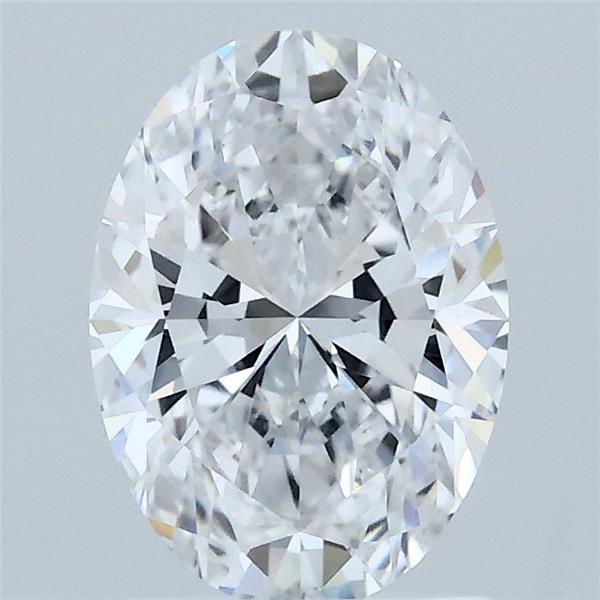 1.51ct Oval D VVS2 Lab Created Diamond