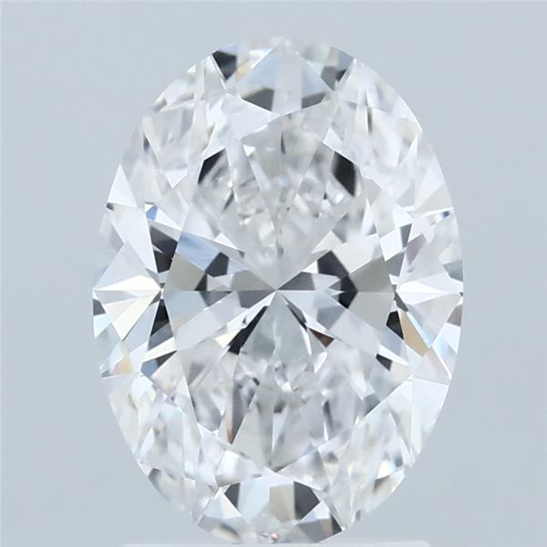 2.01ct Oval E VVS2 Lab Created Diamond
