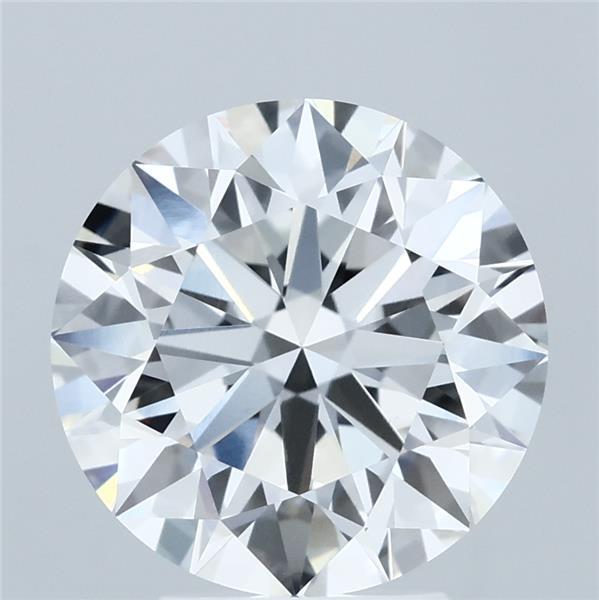 4.07ct Round F VVS2 Lab Created Diamond
