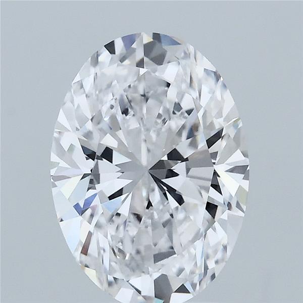 2.05ct Oval D VVS2 Lab Created Diamond