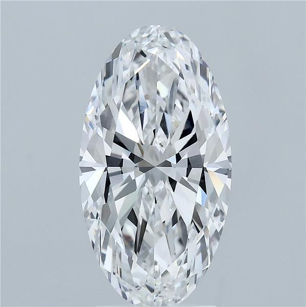 3.05ct Oval E VS1 Lab Created Diamond