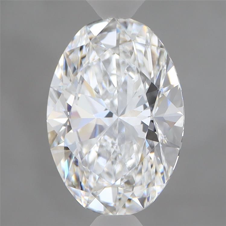 2.1ct Oval D VVS2 Lab Created Diamond