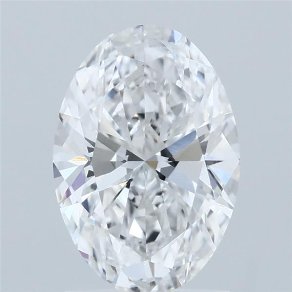 1.59ct Oval E VVS2 Lab Created Diamond
