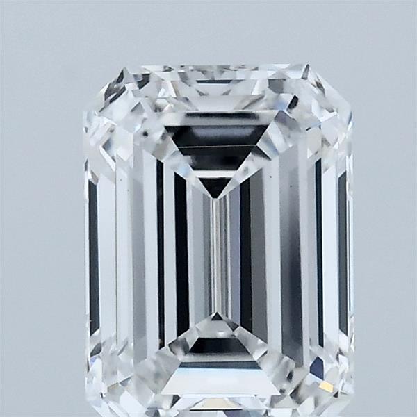 1.42ct Emerald D VVS2 Lab Created Diamond