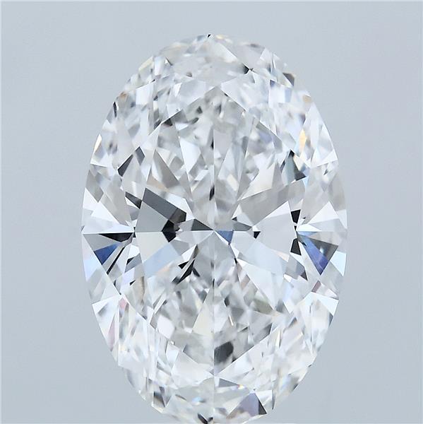 5.09ct Oval E VS1 Lab Created Diamond