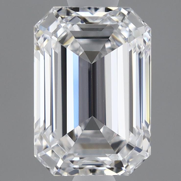 1.02ct Emerald D VVS2 Lab Created Diamond