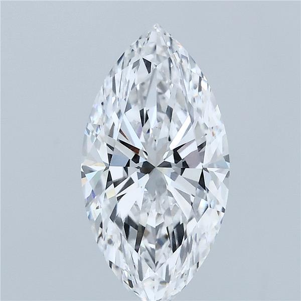 2.05ct Marquise D VVS2 Lab Created Diamond