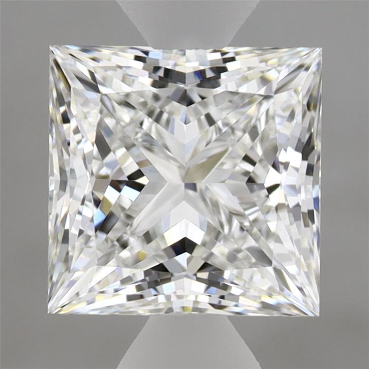 2.3ct Princess E VVS2 Lab Created Diamond