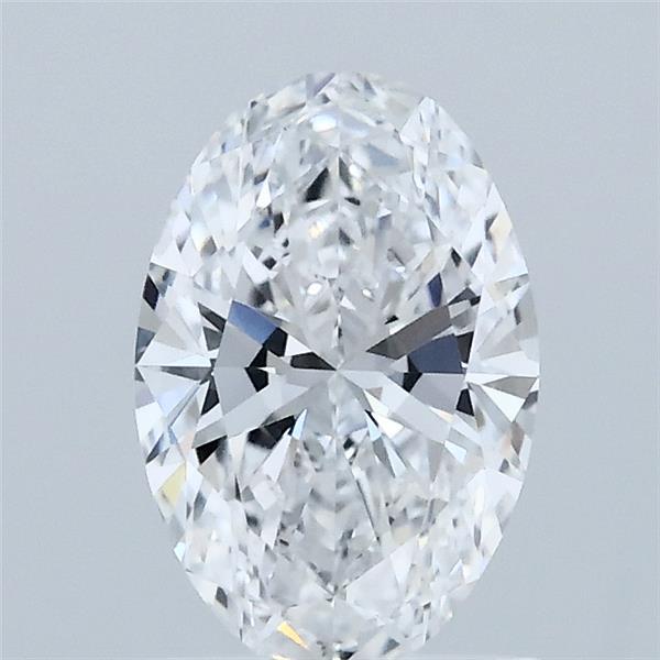1.08ct Oval D VVS2 Lab Created Diamond