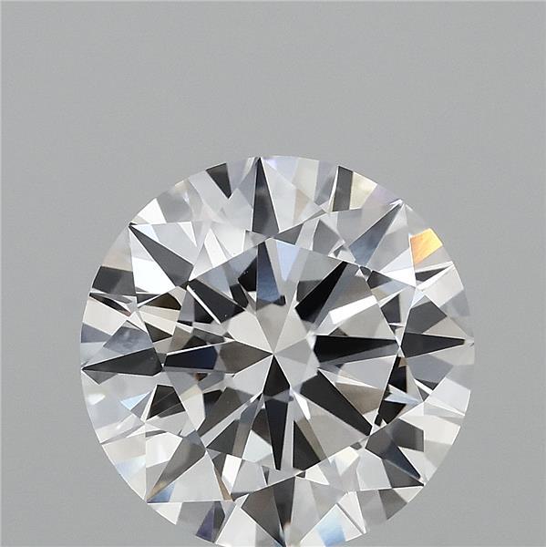 3.5ct Round D VVS2 Lab Created Diamond
