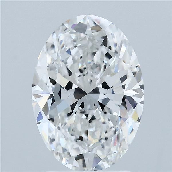 2.03ct Oval D VVS2 Lab Created Diamond