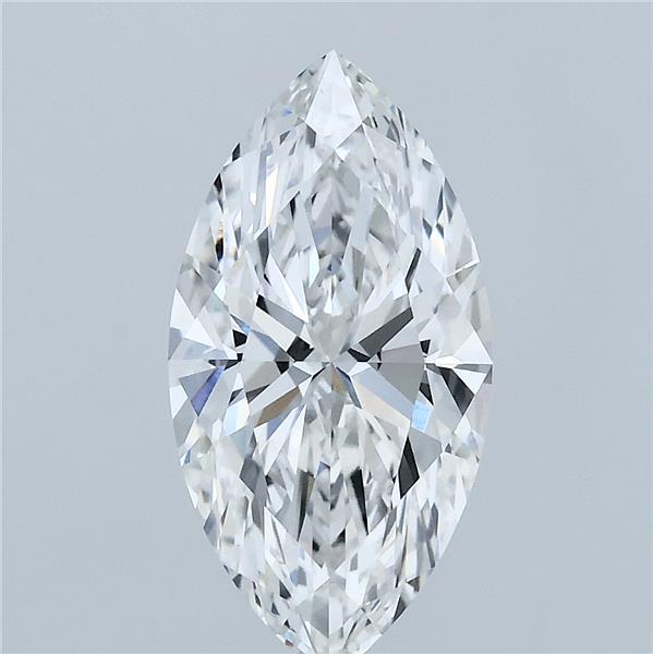 2.53ct Marquise E VVS2 Lab Created Diamond